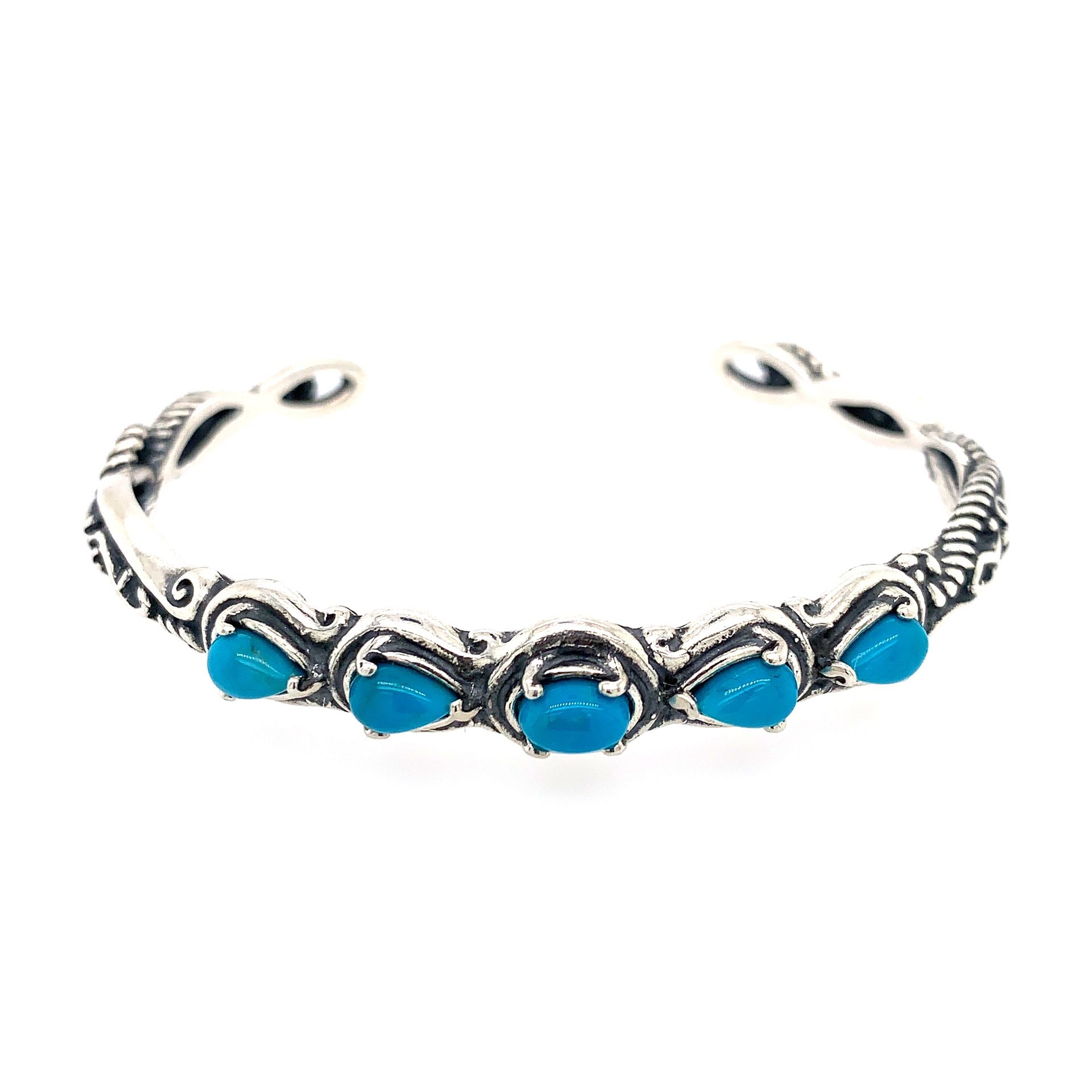 Silver 925 Turquoise Cuff