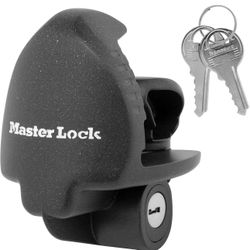 Master Lock 379ATPY Universal Trailer Hitch Lock , Black