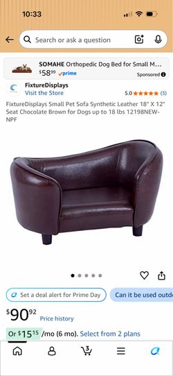 Cat or small dog sofa