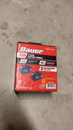 Bauer 5 Ah Batteries 2 Pack New