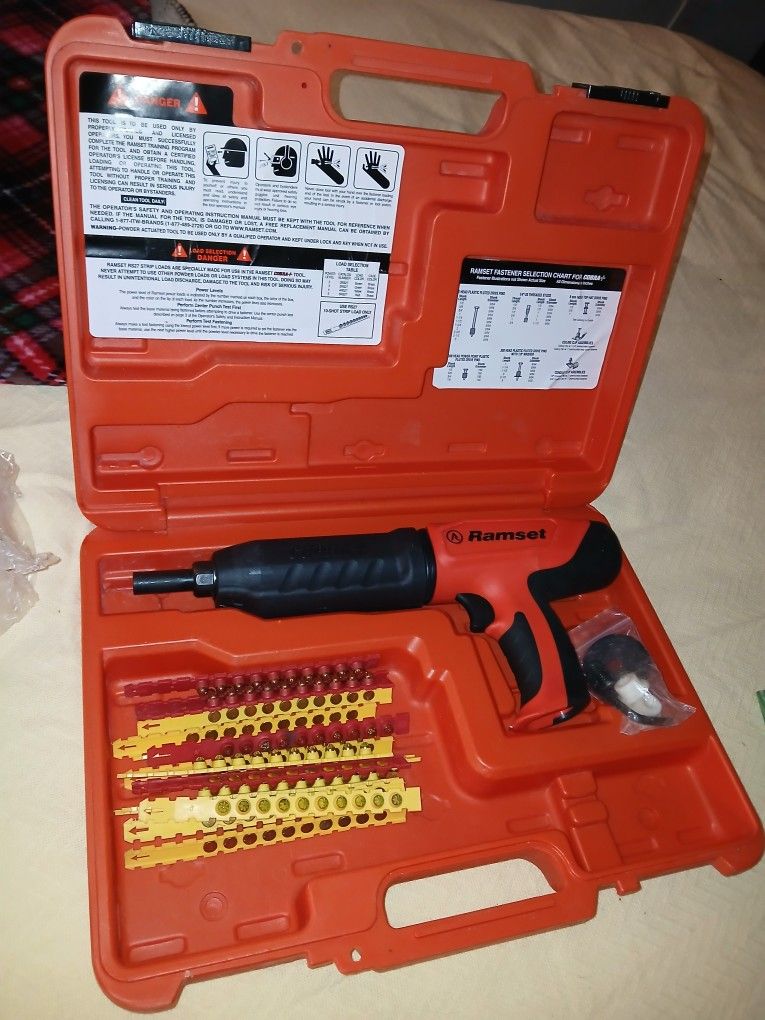Ramset Cobra+ 0.27 Caliber Semi-Automatic Powder-Actuated Tool 