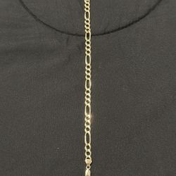 14k Figaro Bracelet