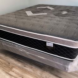 Full Size Oasis Thermal Comfort Europillowtop Mattress 