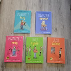 Emmie & Friends Paperback Book Lot - by Terri Libenson
