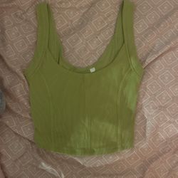 Green Corset Top