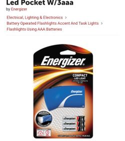 ENERGIZER LED FLASH LIGHT 