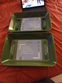 Football themed food dishes