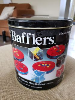 1993 Cardinal Bafflers 10 Different Mind BOGGLING Games Premier Edition 701t