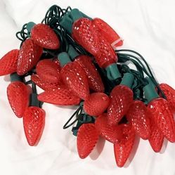 125ft Holland Garden Red Outdoor Lighting 