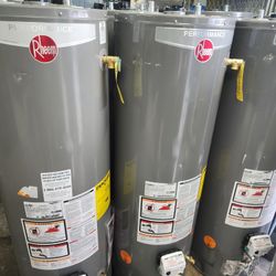 New Water Heater Rheem Performance Platinum 