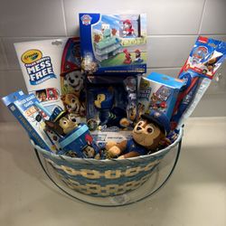 Paw Patrol Gift Basket