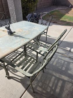 Patio table
