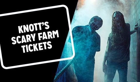 2 Tickets To Knotts Scary Farms 10/16