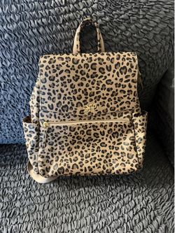 Freshly Picked Leopard Print Backpack – Like New!