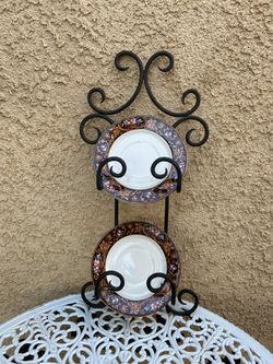 Iron Wall Plate Holder