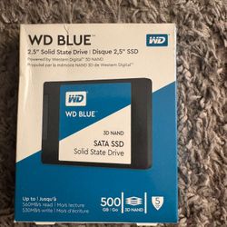 WD Blue 2.5 Solid State Drive 500GB