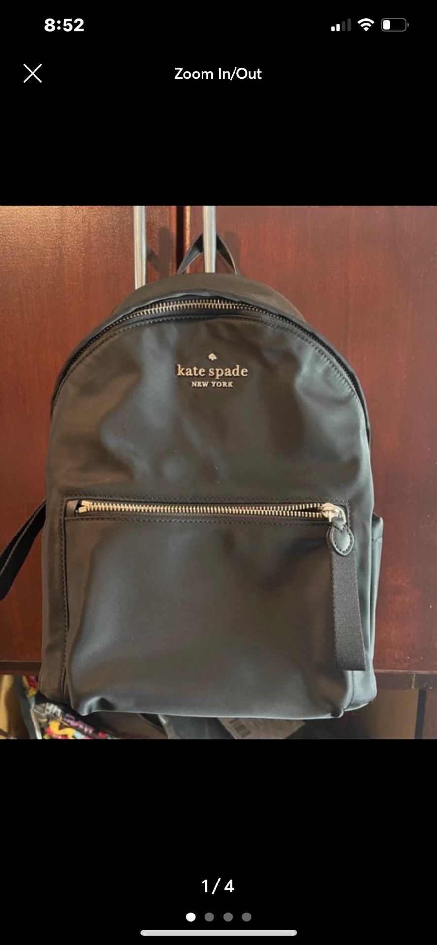Kate Spade Chelsea Backpack Black
