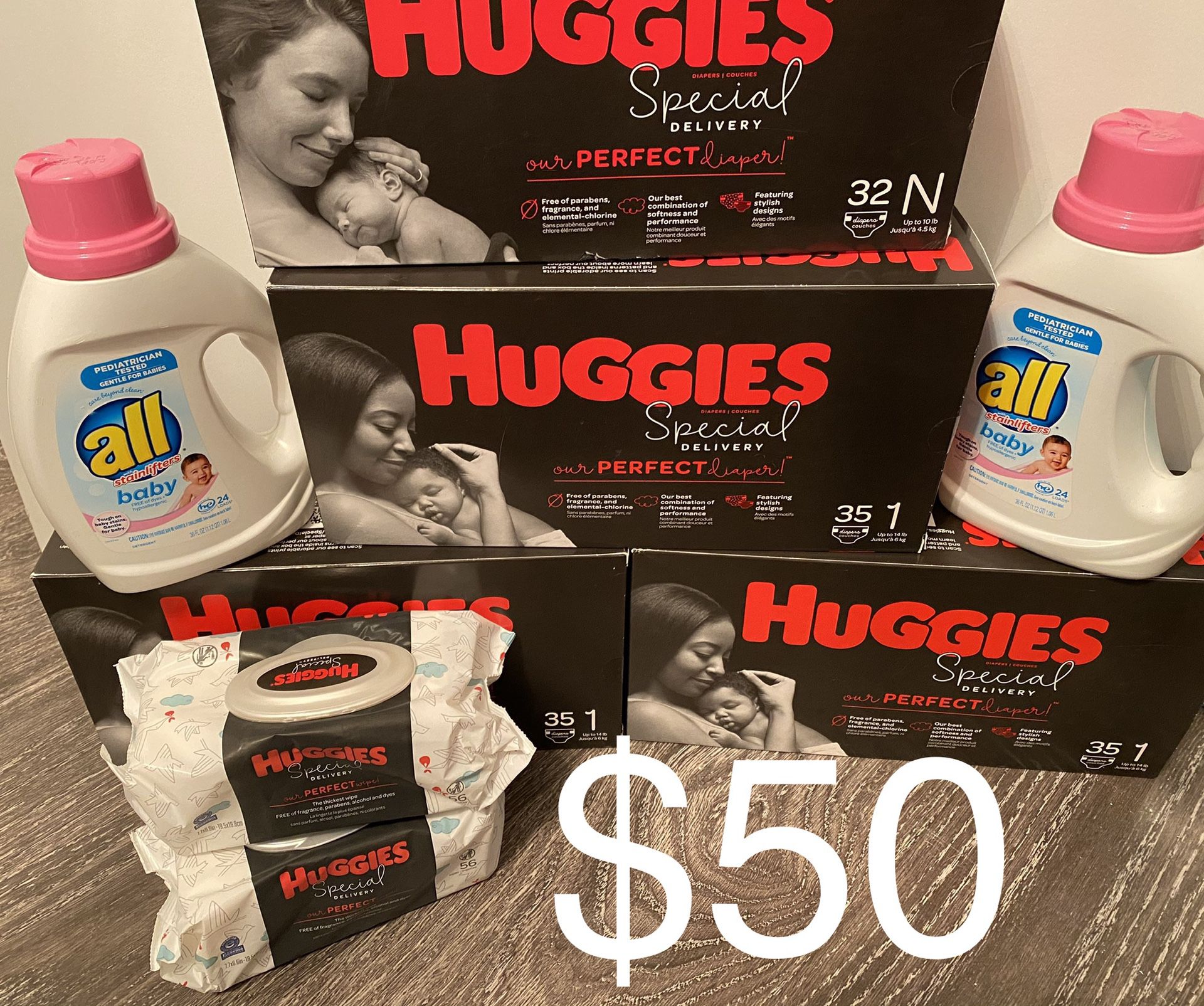 Huggies Special Delivery size NB/1 Bundle