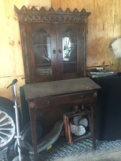 Antique cabinet real wood
