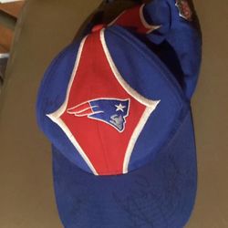 NE Patriots Autographed Hat