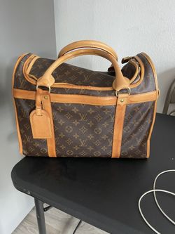 Louis Vuitton Monogram Sac Chien 40 Pet Carrier in Brown