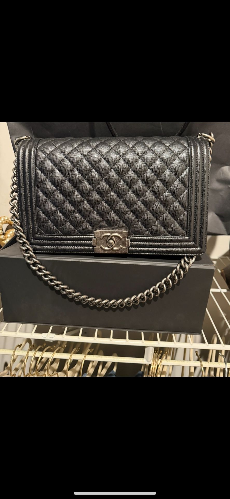 Authentic Channel Bag Selling Half Price