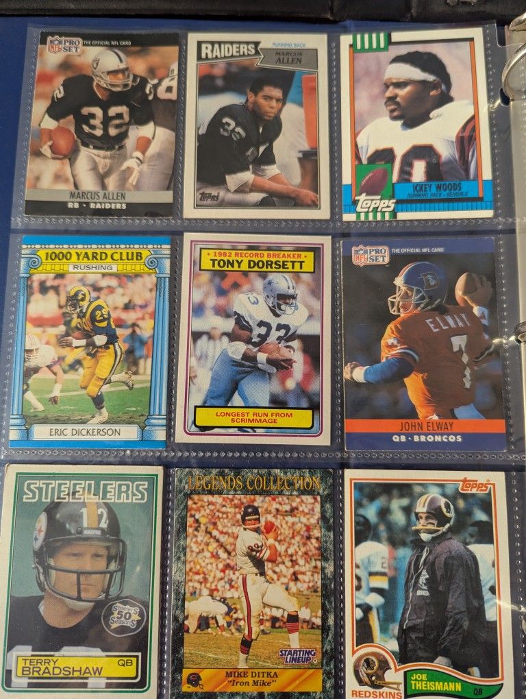 Mixed Football Legends Football cards