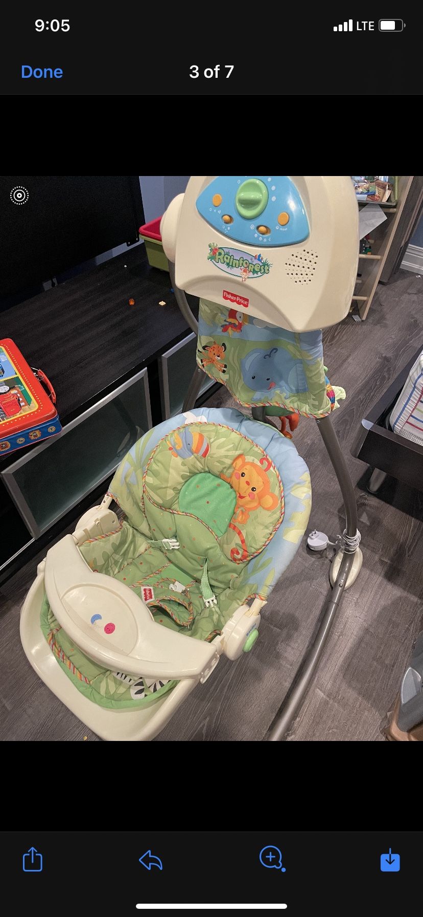 Baby swing - Fisher price