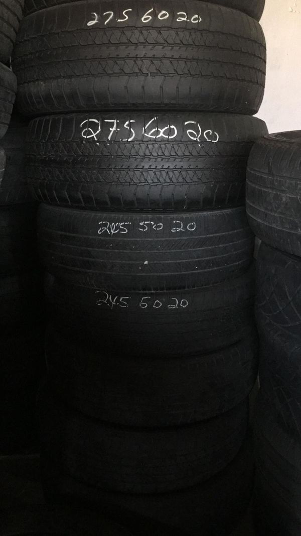 Tires 275 60 20 All Four 175 Especial Sales For