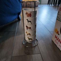 Stackable Dog Mugs