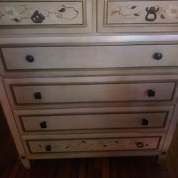 Tall Dresser In Good Condition,  Is A Real Wood 