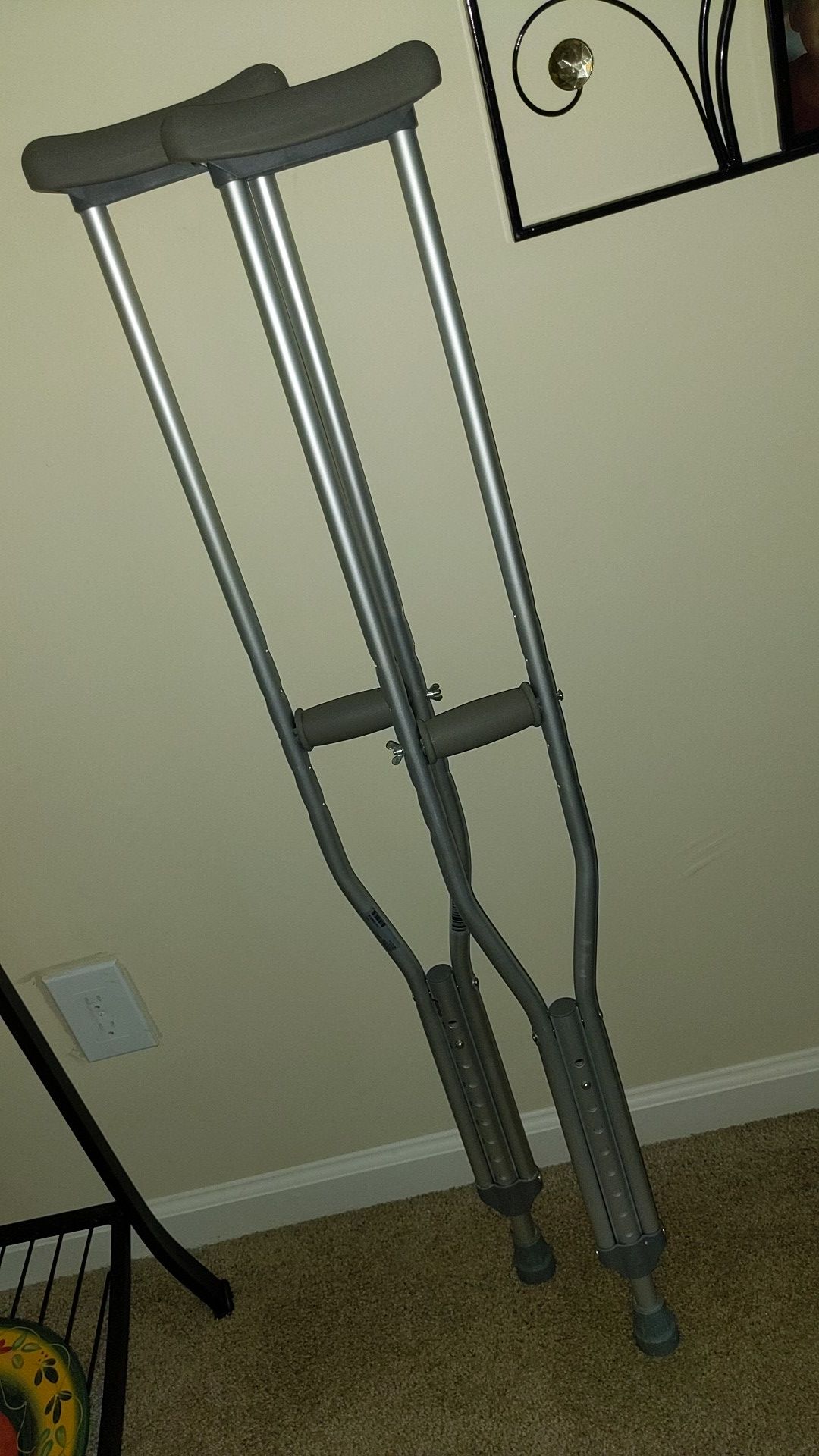 Adult size crutches