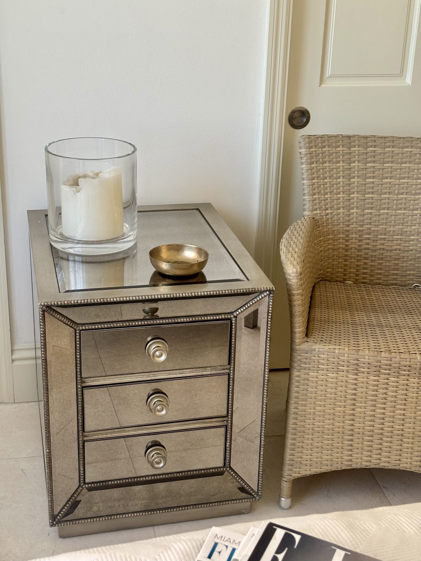 High End Side Table Like New