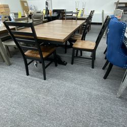 7 Pc Dining Table Set $999.99