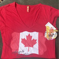 Apple Bottoms Canada Shirt Large