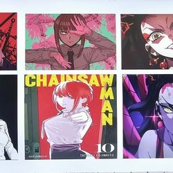 Anime Makits Chainsaw Vinyl Decal Mural, Print, Poster Or Static Cling