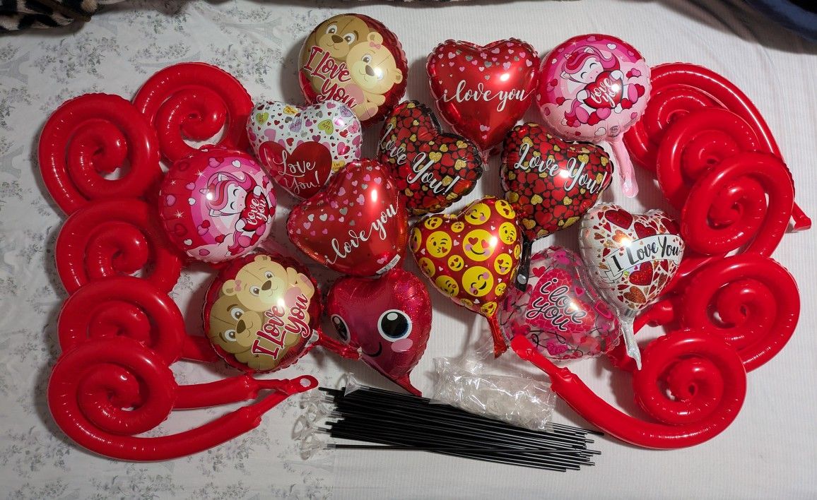 Valentines Balloon Set