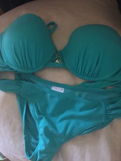 Xhiliration bikini (aqua blue)