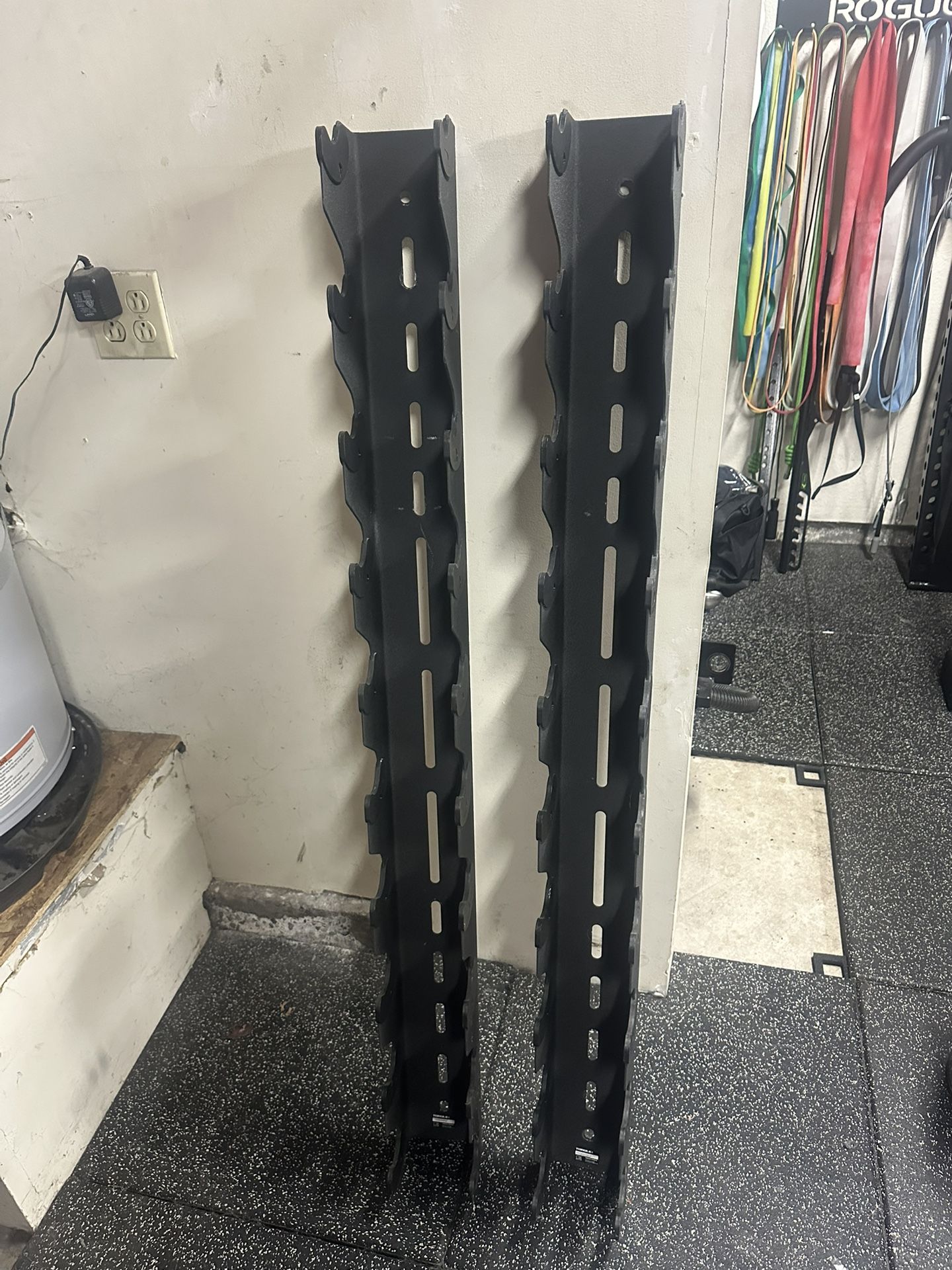 Torque Fitness Vertical Dumbbell Shelf Pair