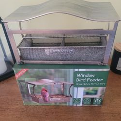 Window Bird Feeder 