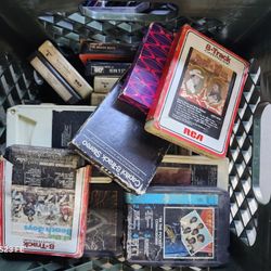 8 TRACK TAPES A $ 1 EACH