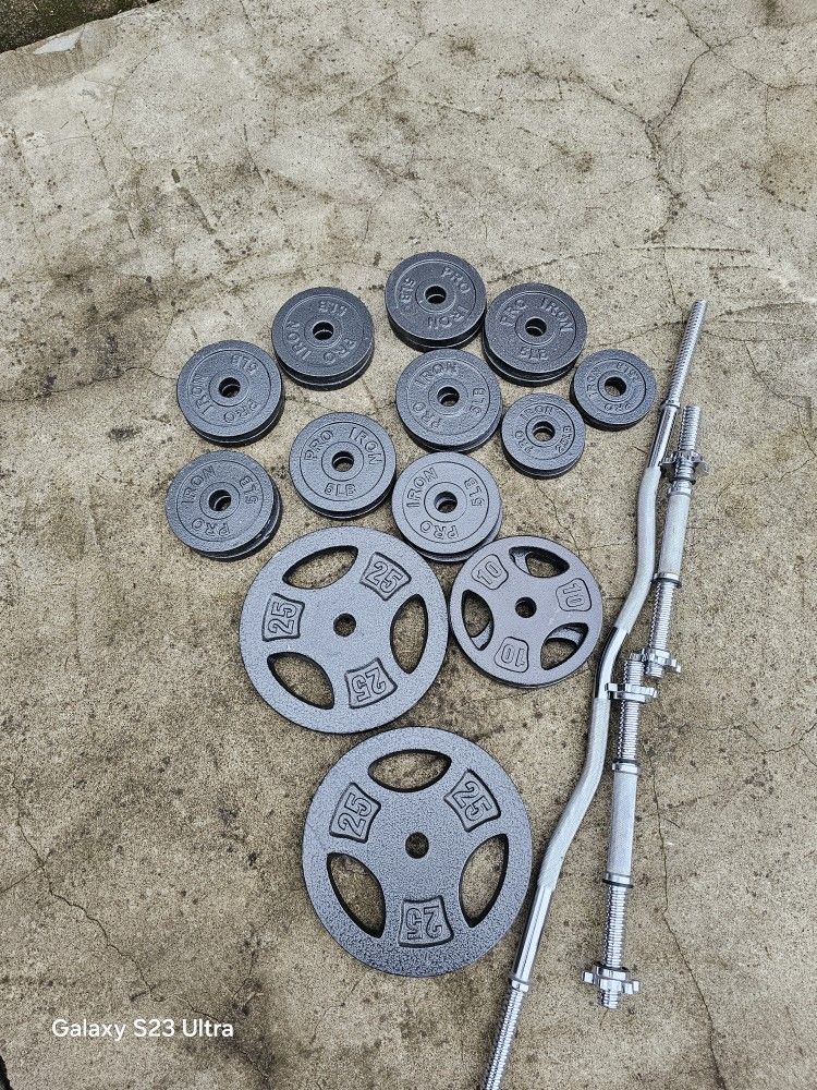 Weights 1" 160Lbs Total 