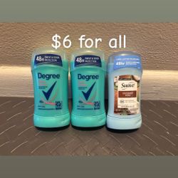 Deodorants 
