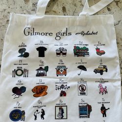 The Gilmore Girls Alphabet Tote Bag