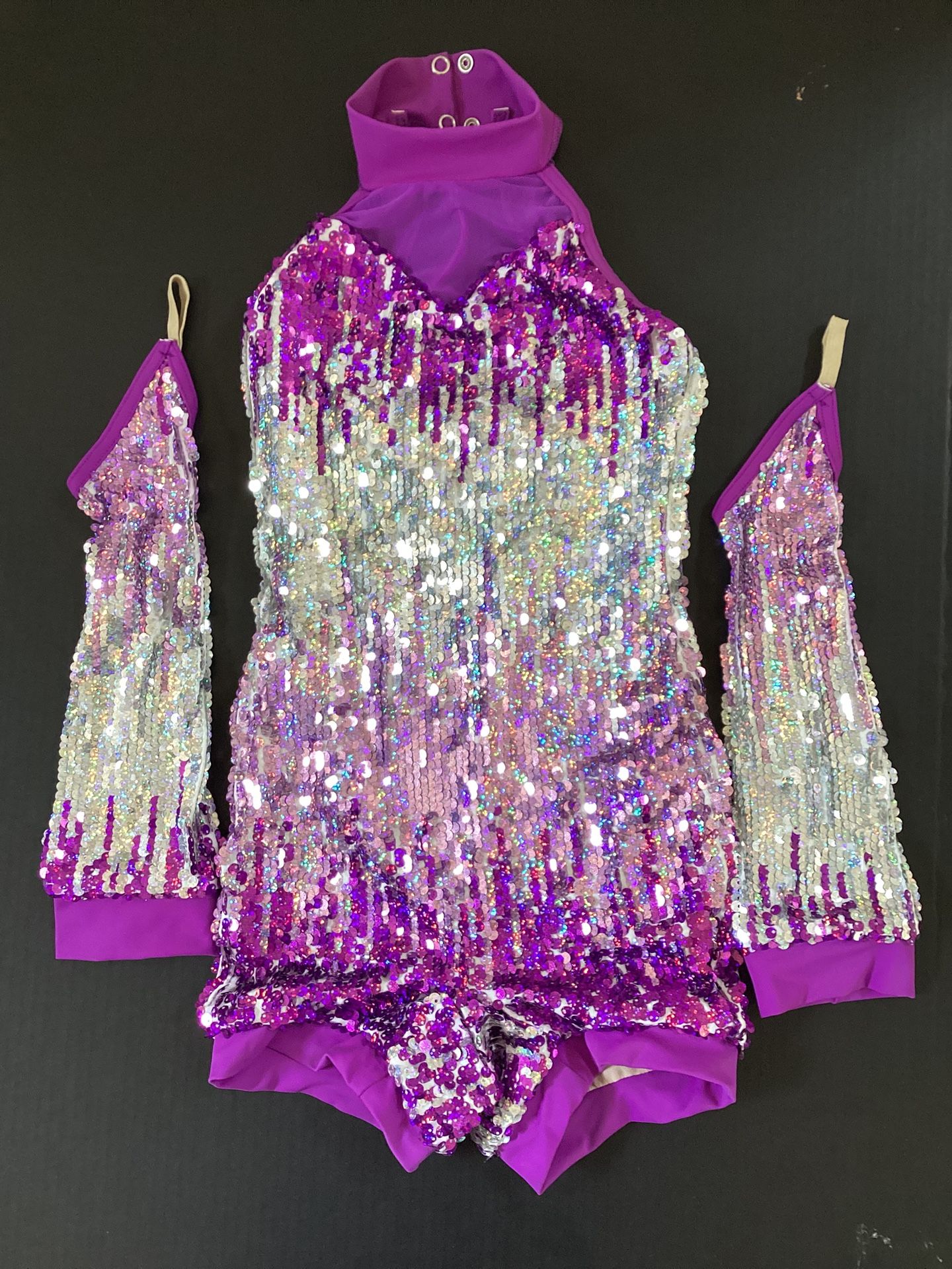 Weissman Kids/ Girls Sequined Purple Costume