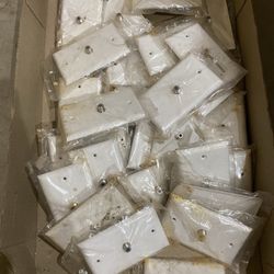 (28) 1-gang Coaxial Wall Plate