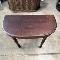 Charming Antique Game Table | solid wood | fixer upper