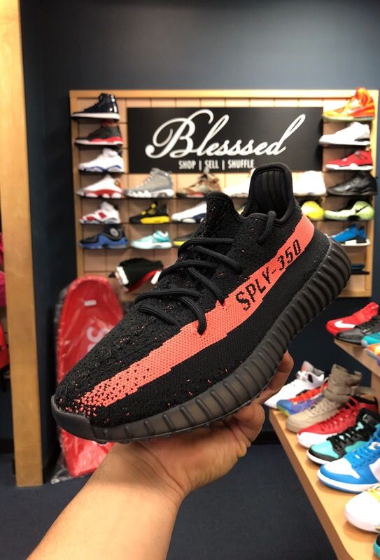 Adidas Yeezy Boost 350 V2 “Solar Red” Size 7