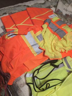 High Visibility Safety Vests Lot