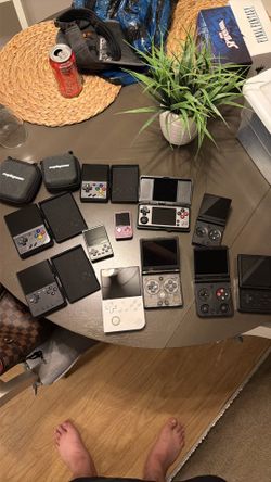 miyoo  and anbernic handheld collection